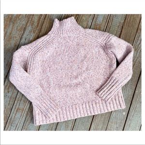 J.Crew cropped turtleneck sweater